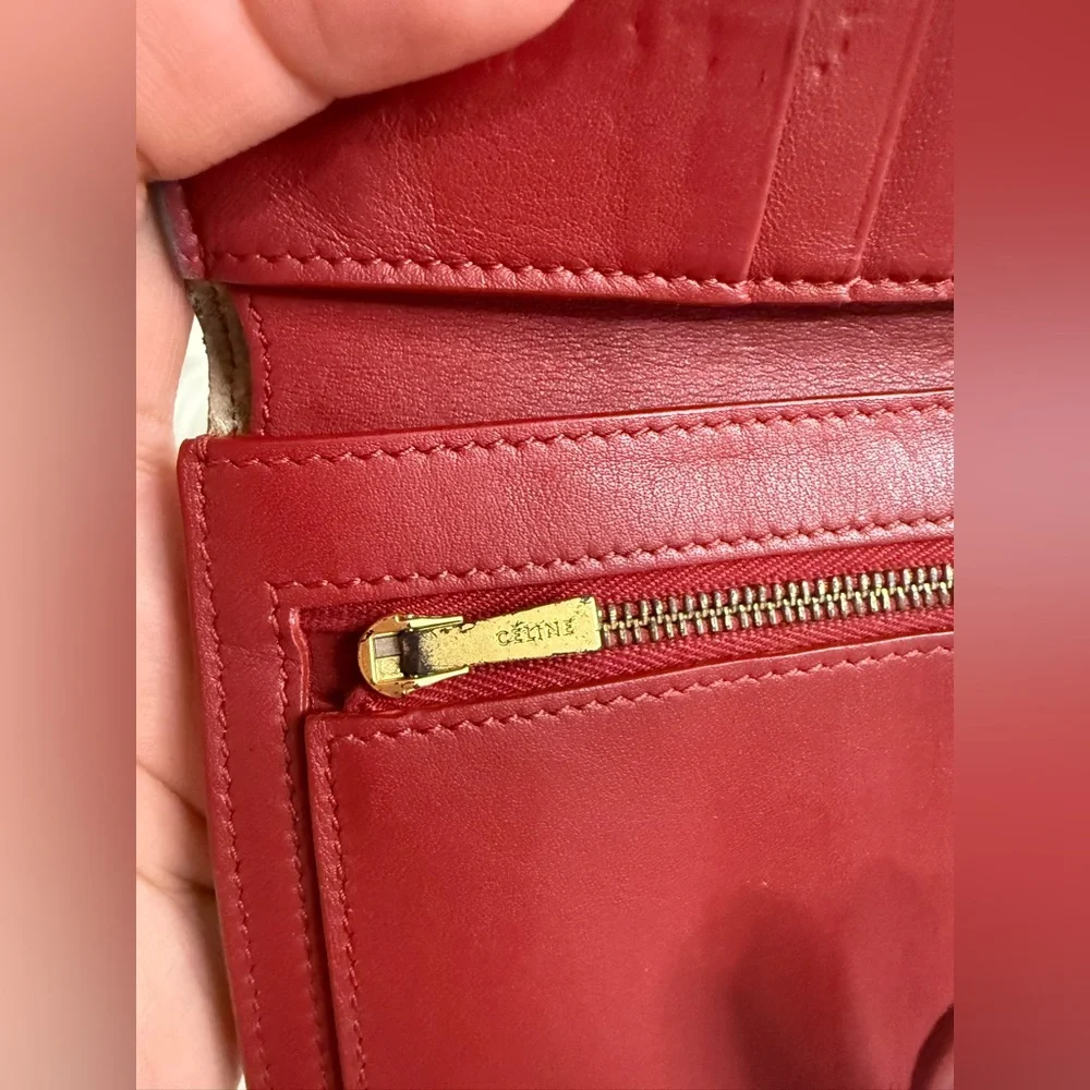 Celine Color Block Wallet - Picture 9 of 12